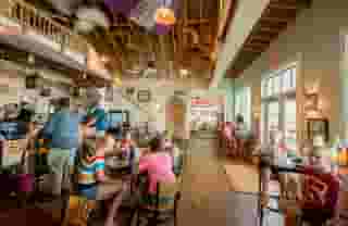 longboard interior tables and customers