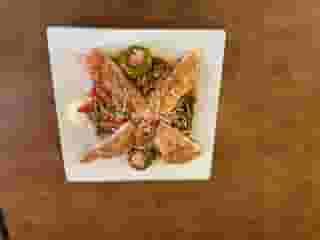 Almond Chicken Fettuccini