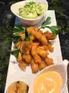 Crispy Almond Dusted Calamari