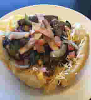 Fajita Chip Salad