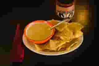 Nachos and cheese