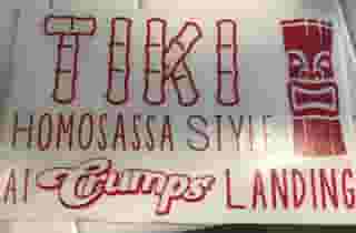 sign white and red