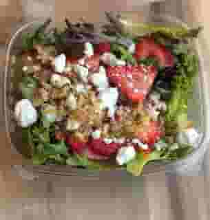 Strawberry Goat Cheese Salad