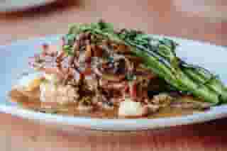 Stuffed Veal Saltimbocca
