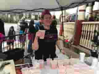 serving drinks