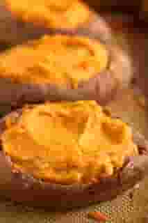 Twice Baked Sweet Potatoes