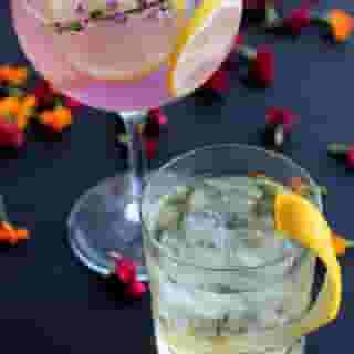 Cocktails with lemon