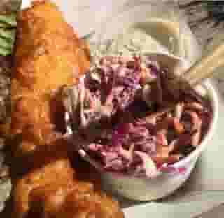 Food at food truck catered wedding