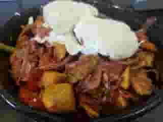 Backyard BBQ Brisket Hash