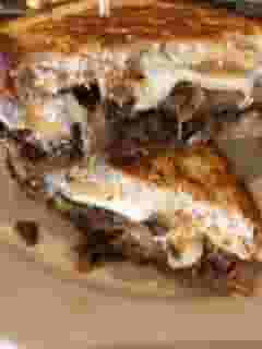 BBQ Beef Grilled Cheese