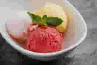 Ice Cream & Sorbet Trio Dessert Menu OLD BREA CHOP HOUSE Restaurant in Brea, CA