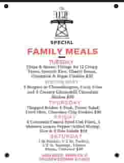 Family Meals Special