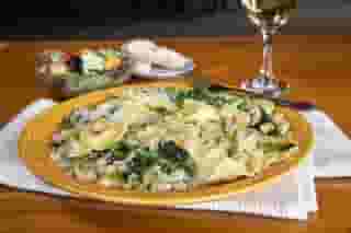 Italian sausage ravioli