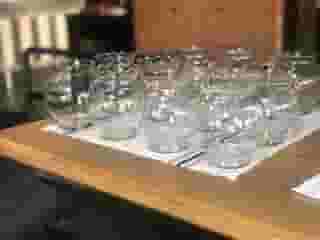 small glass vases