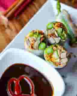 Roasted Duck Spring Rolls – Gỏi Cuốn Vịt