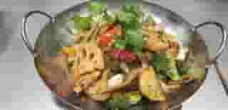 Ma-la dry hot pot 素干锅