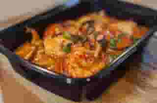 Garlic Scampi