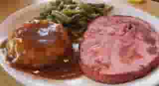 Ham Steak Dinner