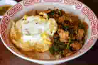 Holy Basil & Fried Egg on Rice