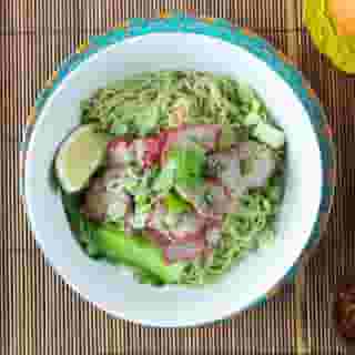 Roasted Pork Egg Noodle