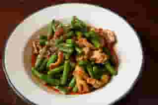 Green Beans and Red Chili Paste