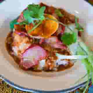 Rice with Roasted Pork