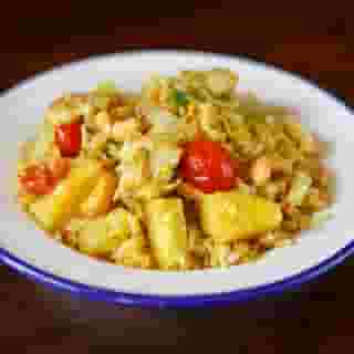 Pineapple Curry Fried Rice