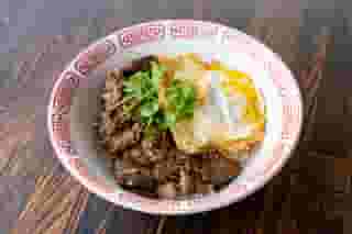 Garlic Black Pepper & Fried Egg on Rice