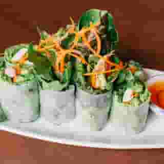 Chicken Herb Spring Rolls