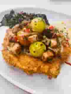 Pretzel Crusted Chicken