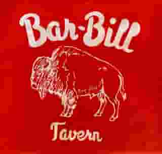 WOMEN'S RED BUFFALO V-NECK T-SHIRT