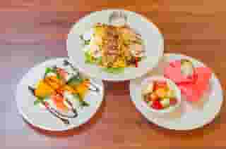 plates of food