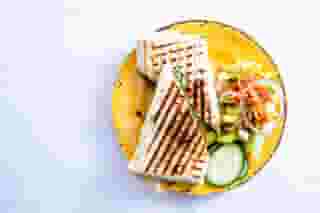 Crispy Hummus and Vegetable