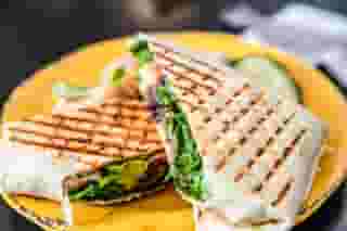 Roasted Portobello Wrap Panini