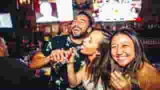 Patrons enjoying their time at Murphy's Law