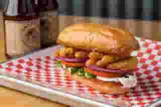 shrimp poboy