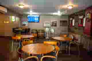 interior with tables and chairs