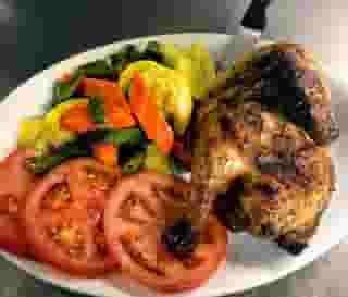 Roasted chicken