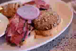 37. Chopped liver, pastrami