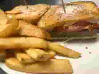 71. Frisco burger Half pound burger