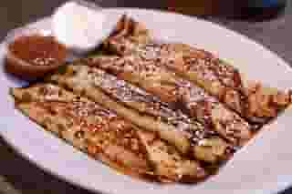 Cheese blintzes