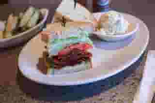67. Bacon, lettuce, and tomato (blt) On rye