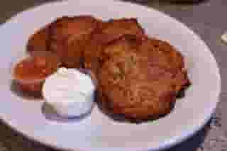 Potato latkas