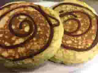 Cinnamon swirl pancakes