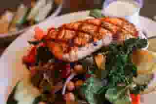 Salmon salad