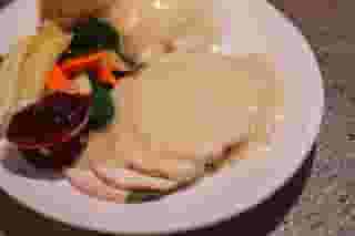 Roasted breast of turkey