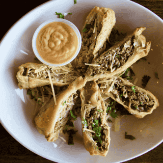 Carnitas Egg Rolls