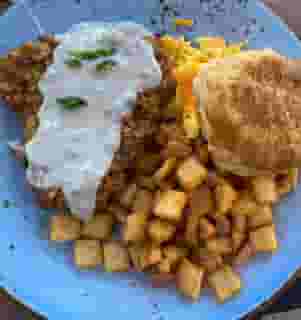Chicken Fried Steak & Eggs