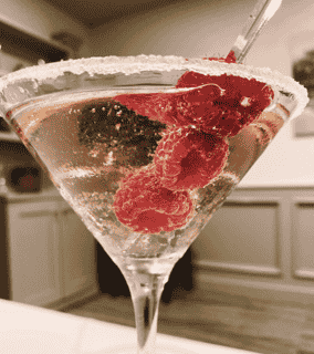 Liz's Raspberry Martini