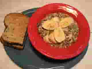 Wild Rice Banana Porridge